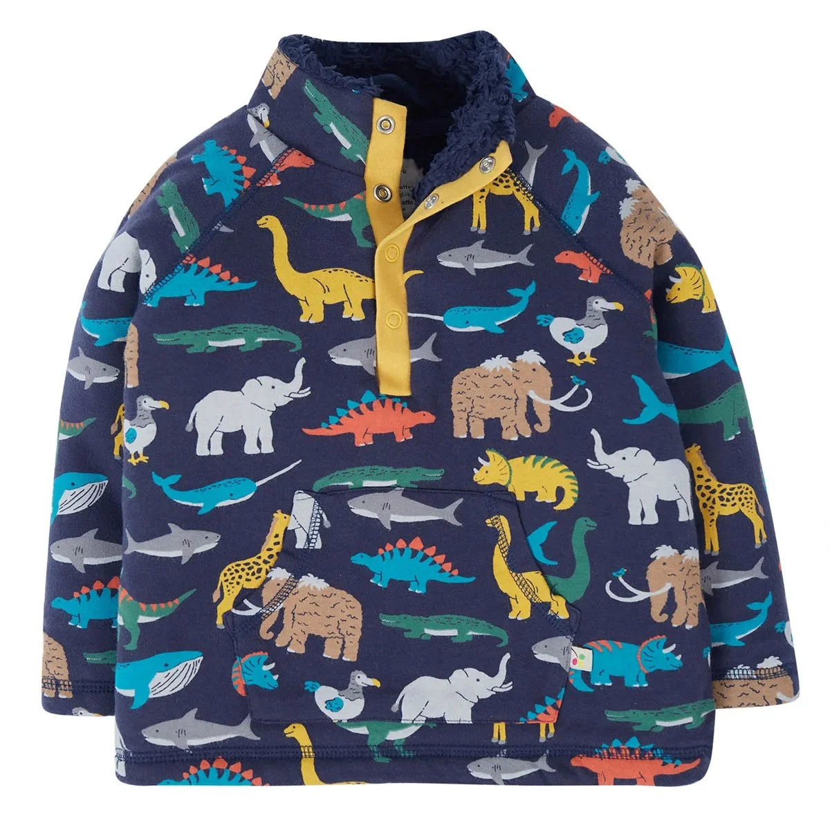 Outerwear - Frugi - Fleece - Indigo Museum Life